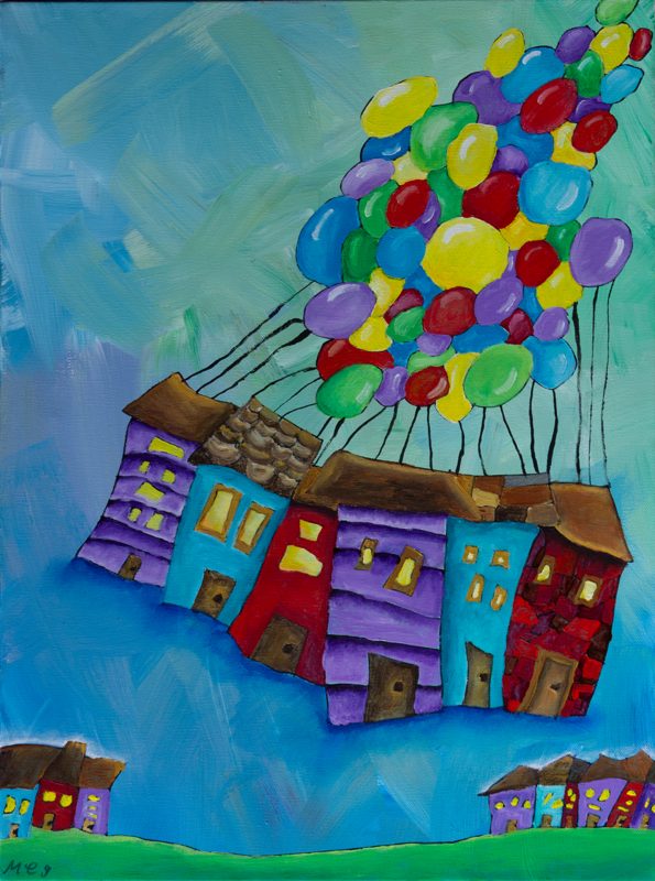 Flying the Houses