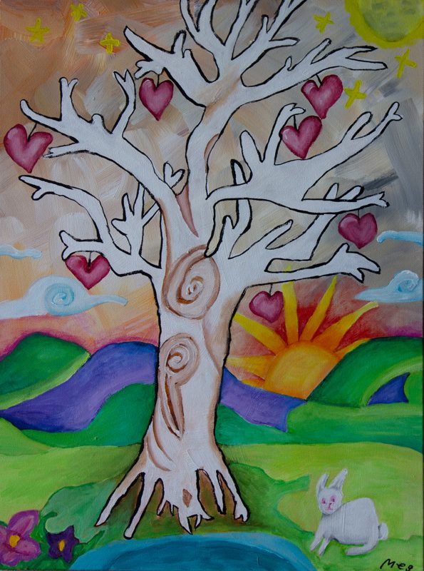 The White Tree with Seven Hearts