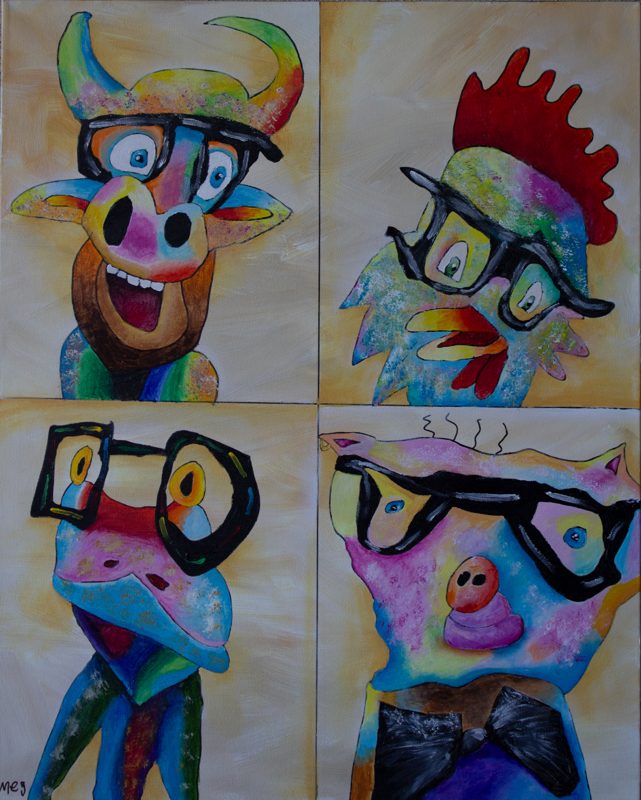 Animals Glasses