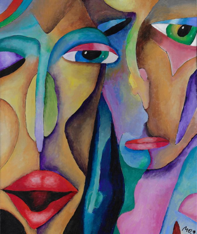 Two Faces and the Nose Sneeze