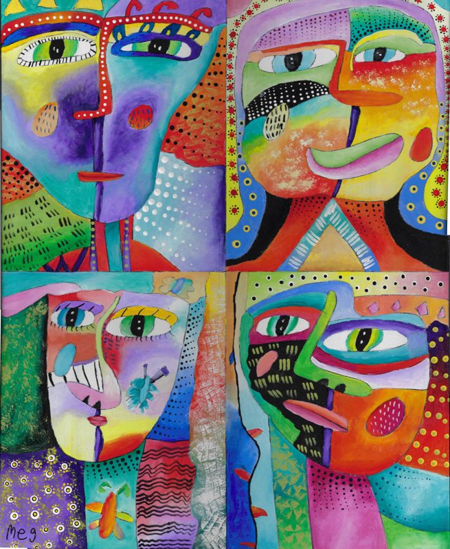 Four Beautiful Women