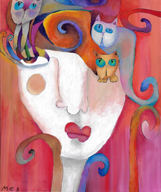 The Happy Cats on the Head