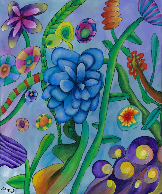 All the Flowers in the Garden (Left)
