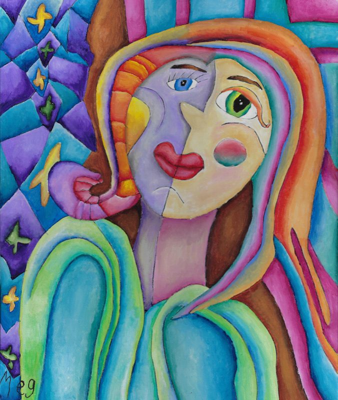 The Girl with the Rainbow Hair