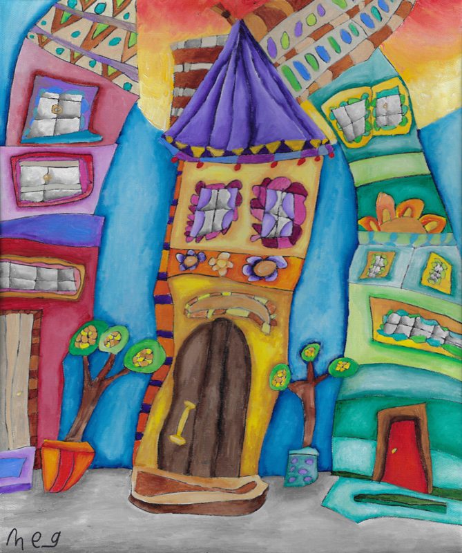 Three Dancing Houses