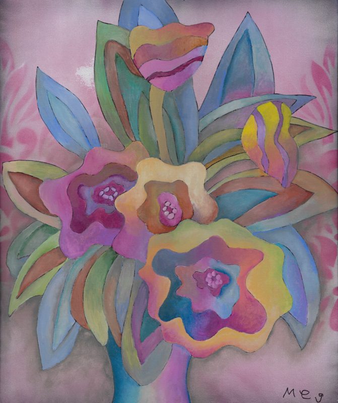 Alice's Flowers on the Golden Afternoon