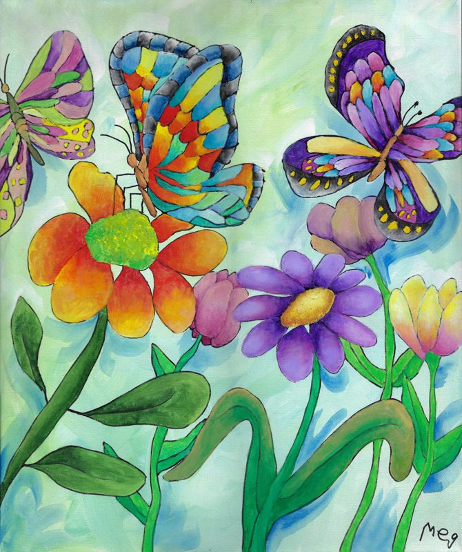 Butterfly Wings in the Sky