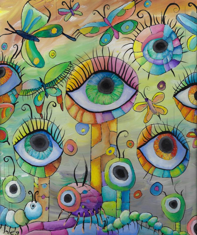 Aliens' Dancing Eyeballs