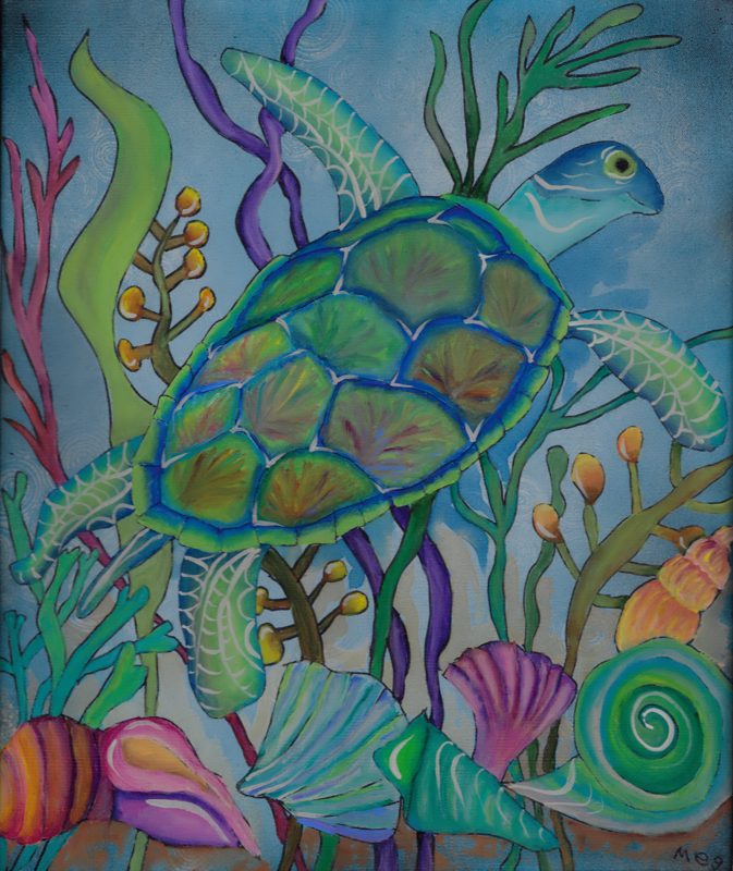 Swimming Like a Sea Turtle